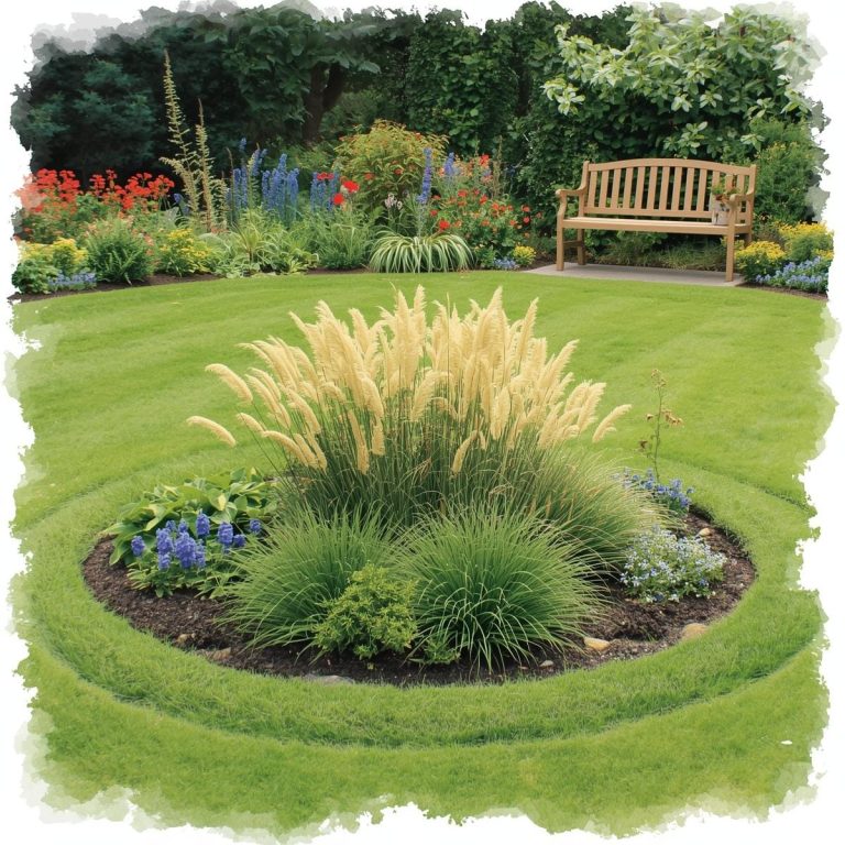 Professionelle Beetgestaltung Neustadt am Rübenberge Gestaltung und Pflege von Zierbeeten mit Gräsern durch den Reil-Service